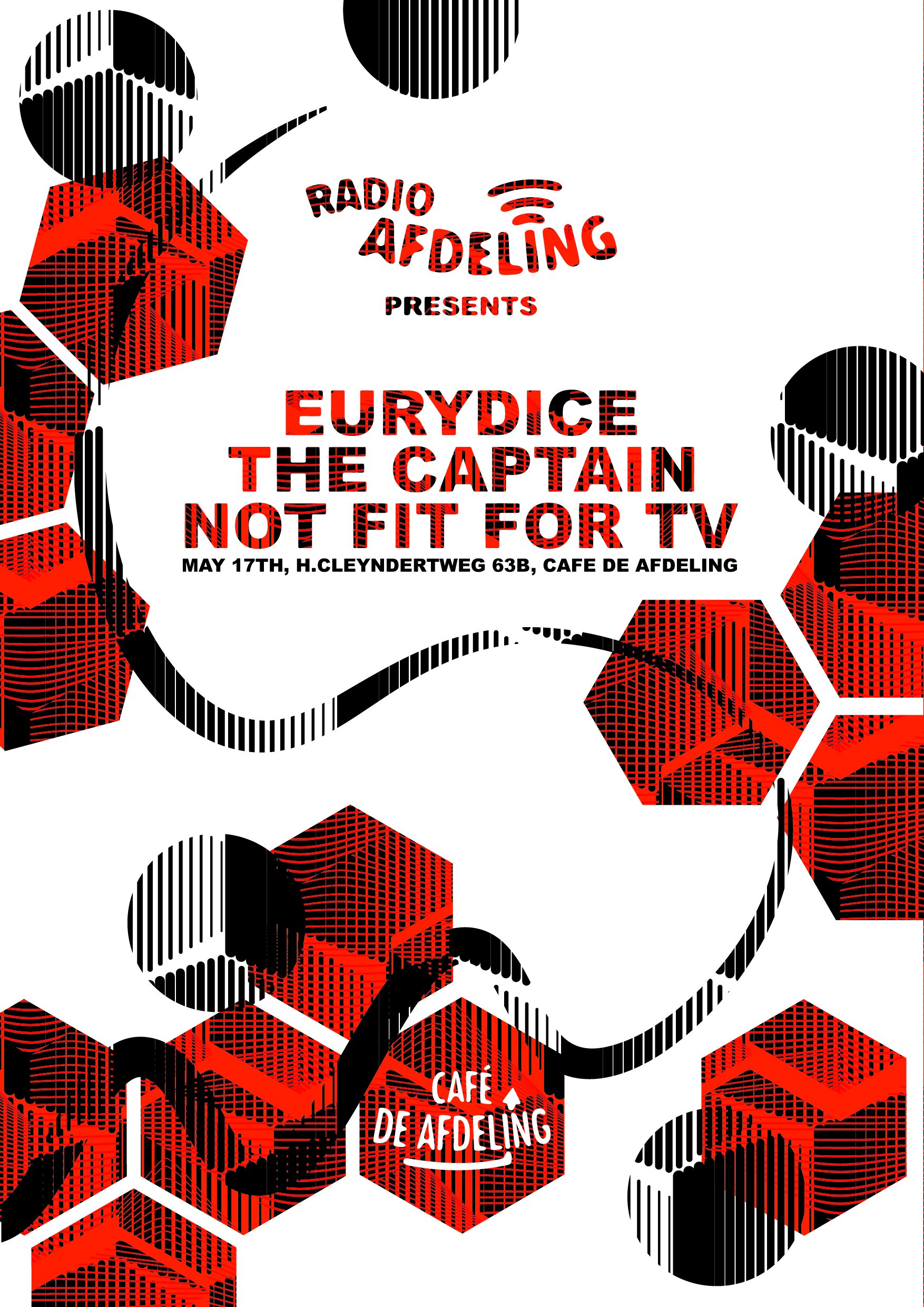 another radio afdeling event poster